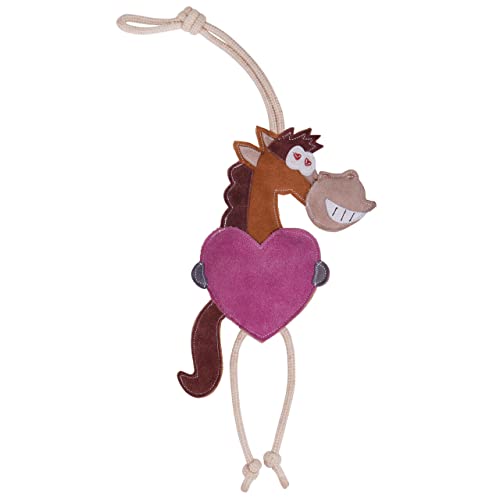 Jouet pour cheval QHP Valentine marron en taille unique pour le box