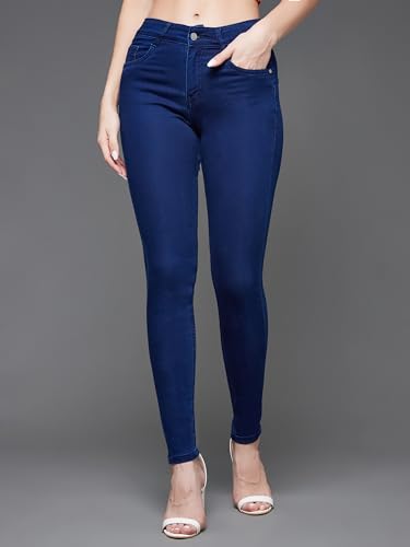Miss Chase navy blue denim jeans – image 2