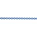 Colourful Dental Orthodontic Elastic Rubber Band Power Chain for Braces Short Long Continuous Sizes Orthodontic Treatment 1 pc (Long, Navy blue)