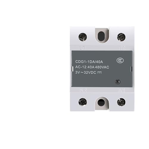 Relais statique SSR petit format CDG1-DA 10A commutateur électronique DC AC monophasé