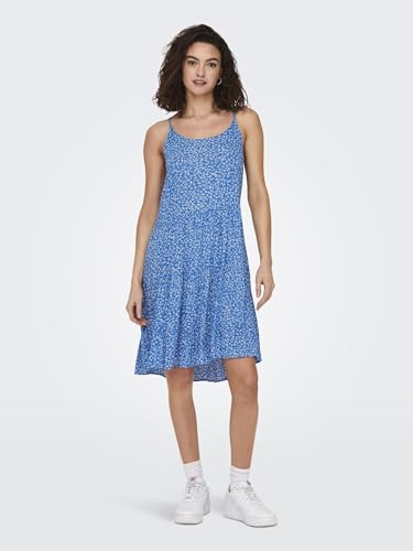 Onlmaj Life S/L AOP Short Dress WVN Noos – Ansicht 2
