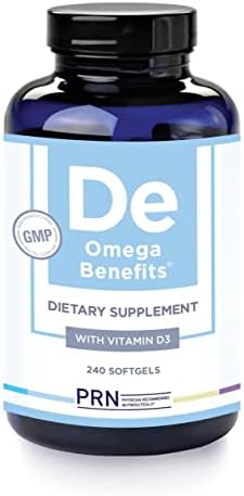PRN De Dry Eye Omega 3 Fish Oil –Support for Eye Dryness - 2240mg EPA & DHA Supplement in Natural Triglyceride Formula – Original Formula for Healthy Eye Care-4 Serving per Day, 2 Month Supply