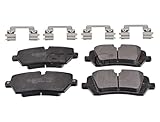SWAG Bremsbeläge Satz Bremsklötze Bremssteine Set Hinten mit Anbau-/Befestigungsmaterial 22 11 6325