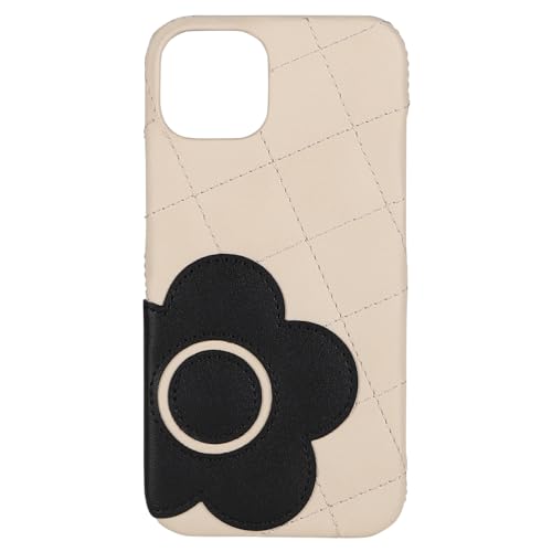 MARY QUANT }[Ng iPhone 14 13 p X}zP[X PU QUILT LEATHER BACK CASE fB[X It zCg 