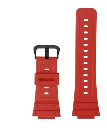 [�����ȓX] 16mm�V���R���E�H�b�`�o���h GW-5000�AGLS-5600�AGW-M5610�AG-5600�AGW-B5600�AGLX-5600�AGB-5600�V���[�Y�u���X���b�g�X�g���b�v�o���h�ɓK��(Red black buckle)