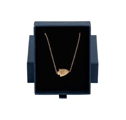 Ally & Alex Kansas City Inspired Gold Arrowhead Pendant Necklace | Football Fan | Great Gift for Women | Kansas City Jewelry3