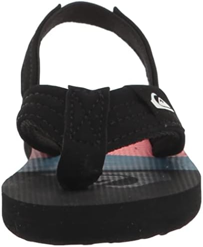 Quiksilver Boy's Strap Flip-Flop, Black 2, 6 Little Kid | Image 1