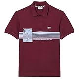 polo lacoste rouge femme pas cher Encolure: À col. Lacoste - Polo French Made - Homme (M) (Rouge)