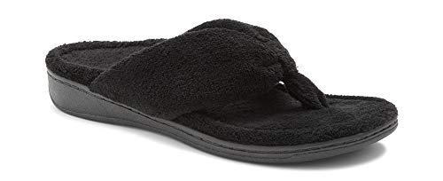 vionic terry thong slippers