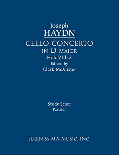 Cello Concerto in D major, Hob.VIIb: 2: Study score