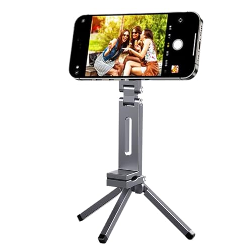Support de téléphone portable magnétique mini pied aluminium pince rotative gym