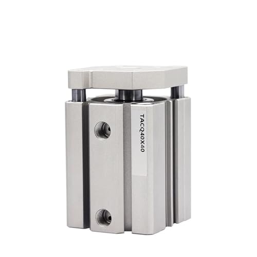 Vérin pneumatique TACQ25 alésage 25mm course 15mm compact sans aimant