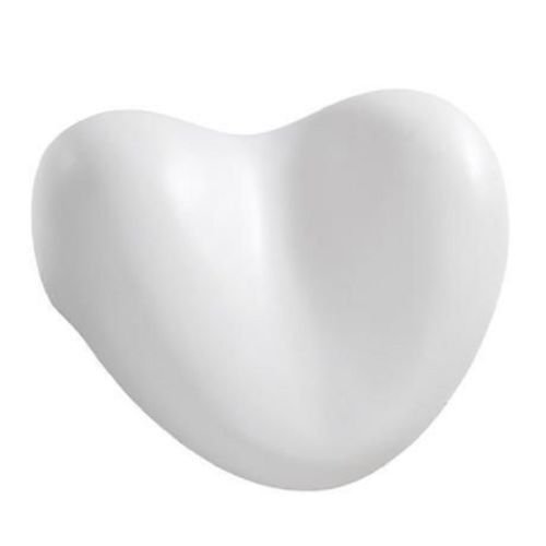 Luxury Firm Waterproof Heart Shaped Spa Bath Pillow with Suction Cups