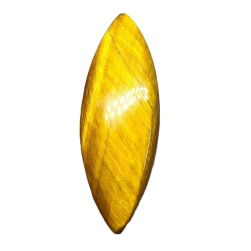 Cabochon œil de tigre naturel en marquise 50x17mm pour création de bijoux