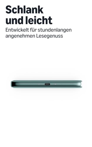 Die neue dünne Hülle für Amazon Kindle im Aluminiumdesign, mit Magnetbefestigung, leichte, klappbare Schutzhülle, nachhaltig konzipiert… – Ansicht 6