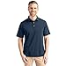 Cutter & Buck Men's Short Sleeve Virtue Eco Pique Recycled Polo Shirt, Navy Blue, XLarge