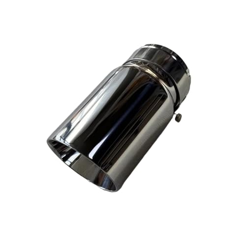 Tuyau echappement inox 304 argent pour remplacer une sortie rouillée