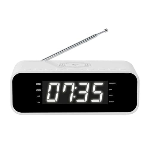 Radio Réveil Thomson CR221I – FM PLL, Charge Sans Fil 5W - vue 2