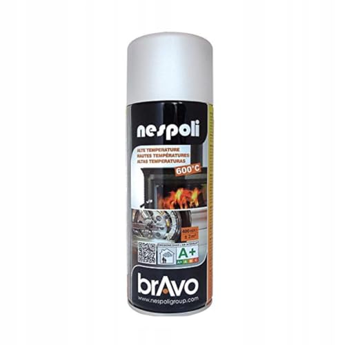 NESPOLI Aérosol spécial hautes températures blanc 400 ml