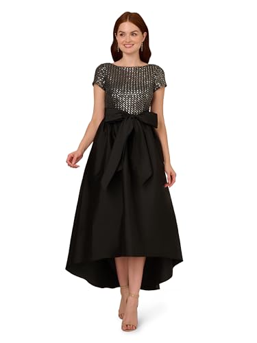 Adrianna Papell Women's Sequin High-Low Dress
