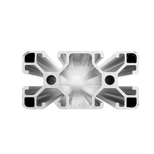Piezas CNC con perfil de aluminio 4080 imitación roble 5