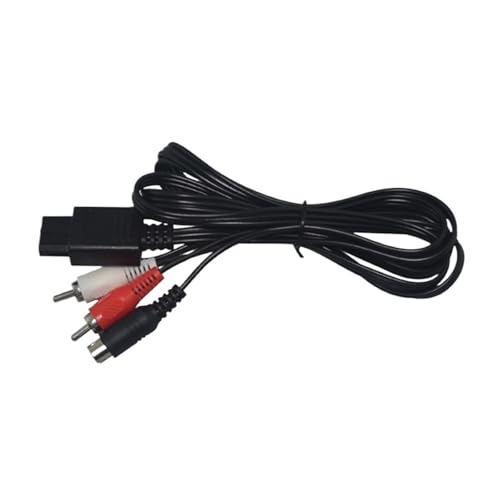 Câble S-Vidéo haute netteté avec cordon AV RCA pour console N64 et SNES