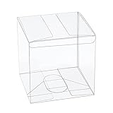 🎁Durchsichtige Plastikboxen: Mit unseren durchsichtigen Geschenkboxen können Sie Konfetti in Geschenkboxen legen, mit Goldbändern, personalisierten Etiketten, Aufklebern oder Karten dekorieren, um Ihre Artikel schöner zu machen.