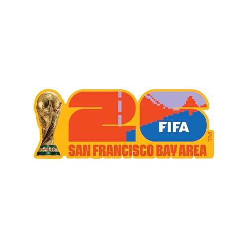 Image of FIFA World Cup Tournament Logo Magnet - Officially Licensed FIFA World Cup Magnet - Vibrant Host City Design - Durable Strong Hold - Perfect for Fridges, Lockers & Collectors