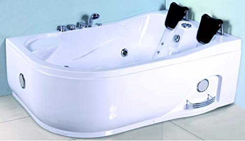 SDI Factory Direct 2 Person Corner Hydrotherapy Whirlpool Bathtub Spa Massage Therapy Hot
