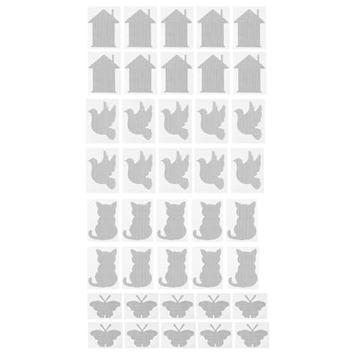 Window Screen Patch - 40 Pack Mesh Repair Tape, Self Adhesive Heavy Duty Protector, Tear Cover Strip | Porch Patio Balcony Tent for Porch Patio Balcony Tent