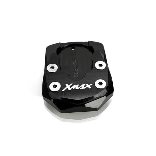 Extension de béquille moto XMAX stationnement stable sur herbe et gravier de camping