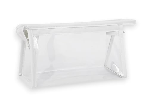 GLUN® Stationary Transparent Pouch with Zipper Closing for Girls & Boys, Pouch for School, Collage, Office, Cosmetic Use Bag for Women, Multi-Purpose Bag (B0D45LPF51) Amazon Price History, Amazon Price Tracker