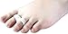 AnHuaUnisex Small Toe Soft Silicone 2 Holes Orthotics Bunion Tail Toe Straightener Separator Shield Protector Spreader Corrector Adjuster Foot Pain Relief