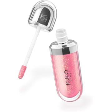 KIKO MILANO, 3D Hydra Lipgloss, Gloss Hidratante Com Efeito 3D, Cor 26 Sparkling Hibiscus Pink