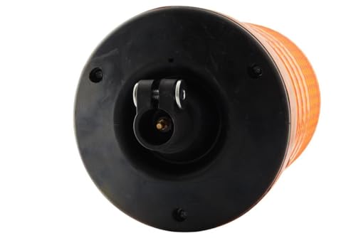 HELLA 2RL 008 063-111 Halogen-Rundumkennleuchte - KL 7000 - 24V - gelb - Rohrstutzen