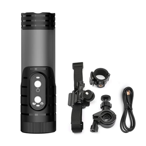 1080P Mini WiFi Telecamera Sportiva Caschetto Moto Fotocamera Bici Bici Obiettivo Grandangolo 120° IP66 Impermeabile Batteria Integrata per Sport Allaperto Ciclismo