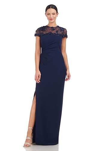 JS Collections Women's Laney Soutache Yoke Gown