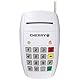 CHERRY Smart Terminal ST-2100, Chipkartenleser für KVK, eGK & Elektronische Signaturen, Homebanking, USB-Smartcard Leser, Einhändige Bedienung, 16 Tasten, Weiß