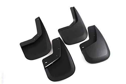Red Hound Auto Heavy Duty Mud Flaps Compatible With Gmc Sierra 1500 (2007-2013) & 2500 3500 (2007-2014) Splash Guards Front & Rear Molded Full 4Pc Set (2007 Includes New Body Style Only) #TOP4