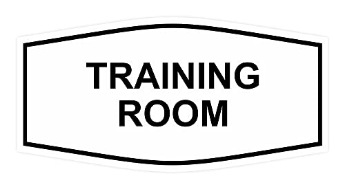 Signs ByLITA Fancy Training Room Sign (White) - Small