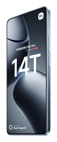 Ficha técnica Xiaomi 14T Pro Smartphone 12+512GB Lentes Leica Summilux MediaTek Dimensity 9300 Pantalla AMOLED 6,67 144Hz HyperCharge 120W Azul Titanio Versión ES - Fernando Cortés