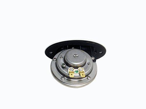 Total Marine Pactrade Compact Drop In Hidden Electric Horn, White/Silver Grills #TOP2