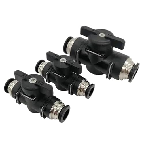 Vanne manuelle pneumatique BUC 4mm pour circuit d'air comprimé