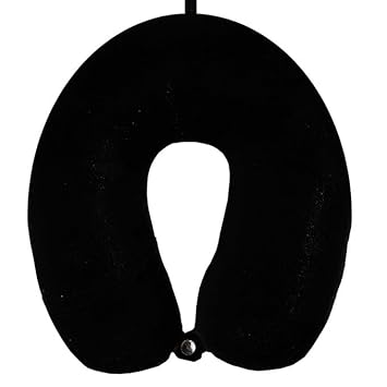 Avolusion Versatile Travel Neck Pillow: Travel Essential Neck Support for Flights & Cars Neck Rest Pillows, Comfortable Neck Pain Relief, Air Pillow for Restful Sleep Travelling Accessories - image, photos