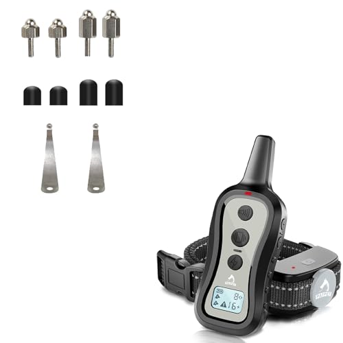 PATPET Replacement Prongs and Silicone Covers for P Collar 301 Dog Training Collar