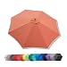 Formosa Covers Replacement Umbrella Canopy for 9ft 8 Ribs Terra Cotta (Canopy Only)