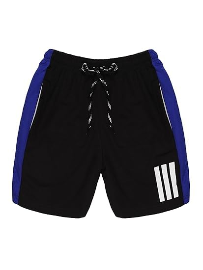 Image of Polyester Sports Shorts for Boys and Girls - Colour May Vary