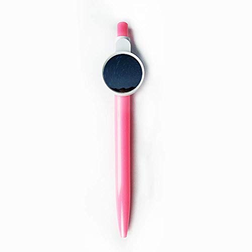 Stylo à bille rétractable bleu paysage de nuit pour écrire vos carnets de voyage