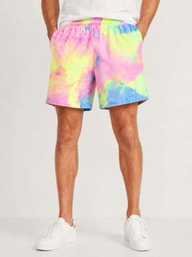 Image of Leriya Fashion Men's Rayon Printed Shorts | Elastic Waist Printed Summer Outfit | Relaxed Fit Casual Short's with Pockets | Lightweight Beach & Lounge Wear | Gym Boxer Shorts for Men