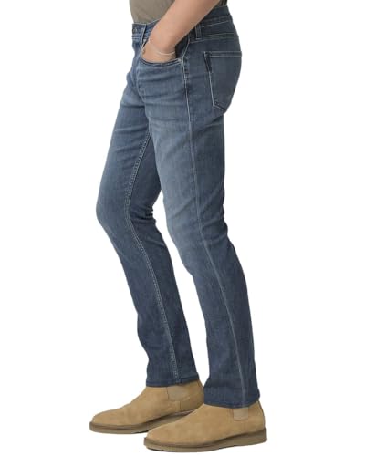 PAIGE Men's Federal Transcend Slim Straight Fit Jean, Silich3